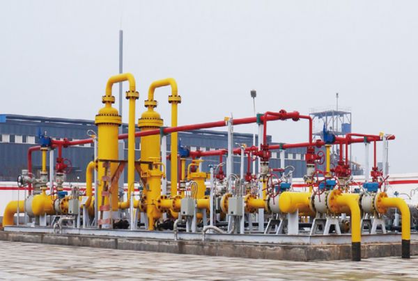 燃?xì)庹{(diào)壓門站